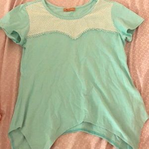 Cute teal color shirt